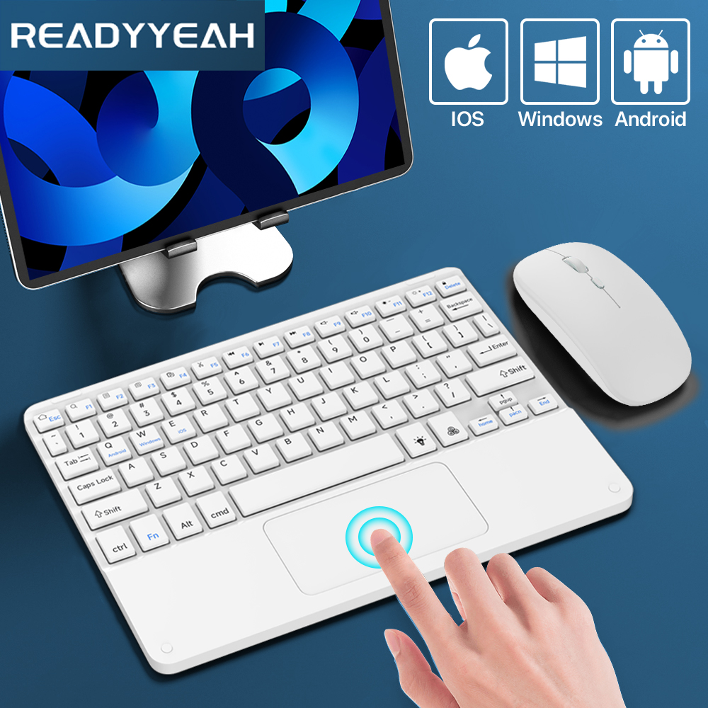 Touchpad Wireless Keyboard and - Desk Setup Keyboard reseña y precio