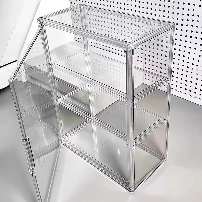 Transparent Acrylic Figurine D - Desk Setup Shelf reseña y precio