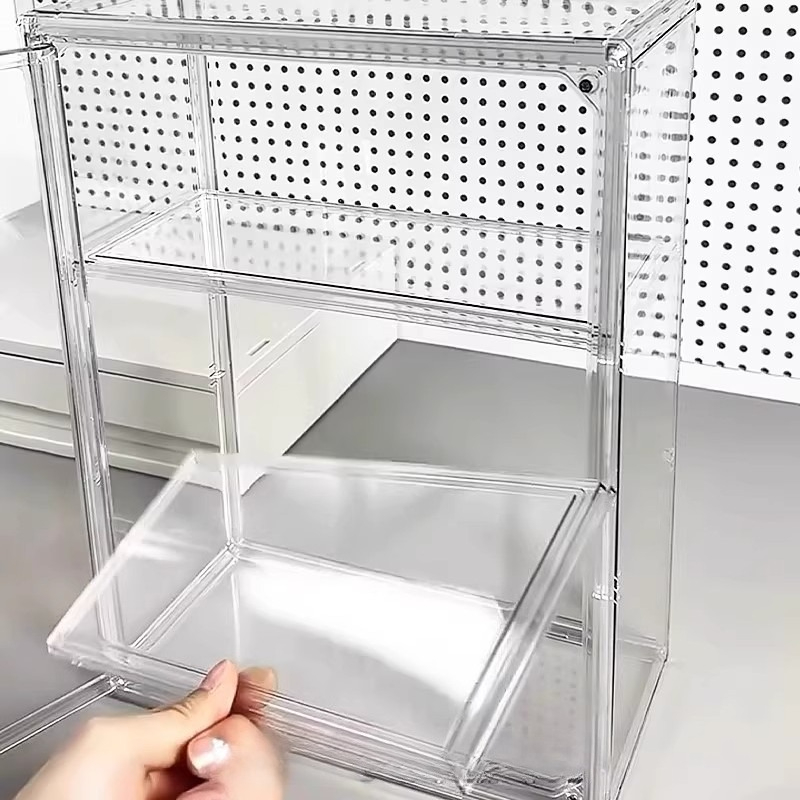 Transparent Acrylic Figurine D - Desk Setup Shelf reseña y precio
