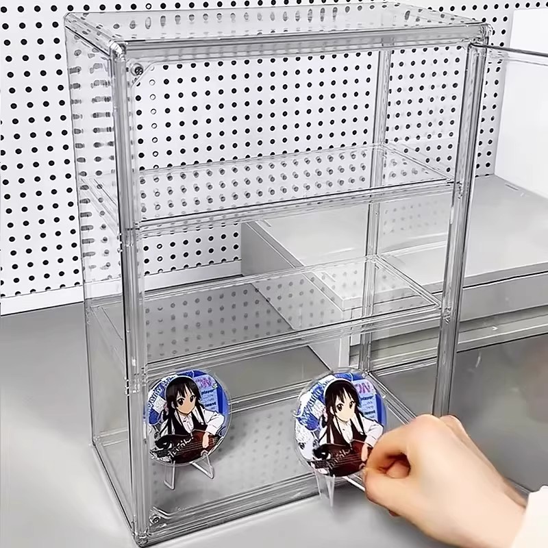 Transparent Acrylic Figurine D - Desk Setup Shelf reseña y precio
