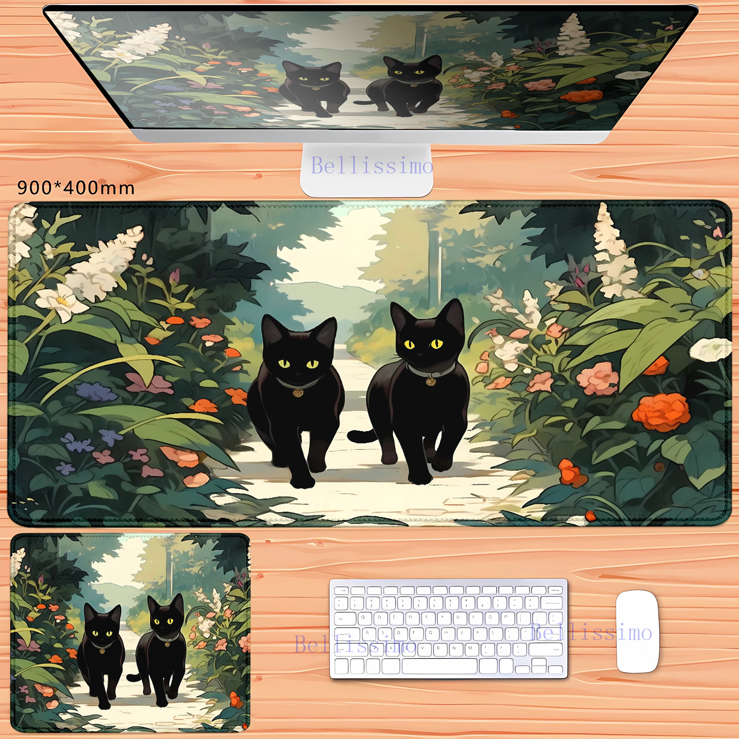 XXL teclado Rubber mousepad La - Korean Desk Setup reseña y precio