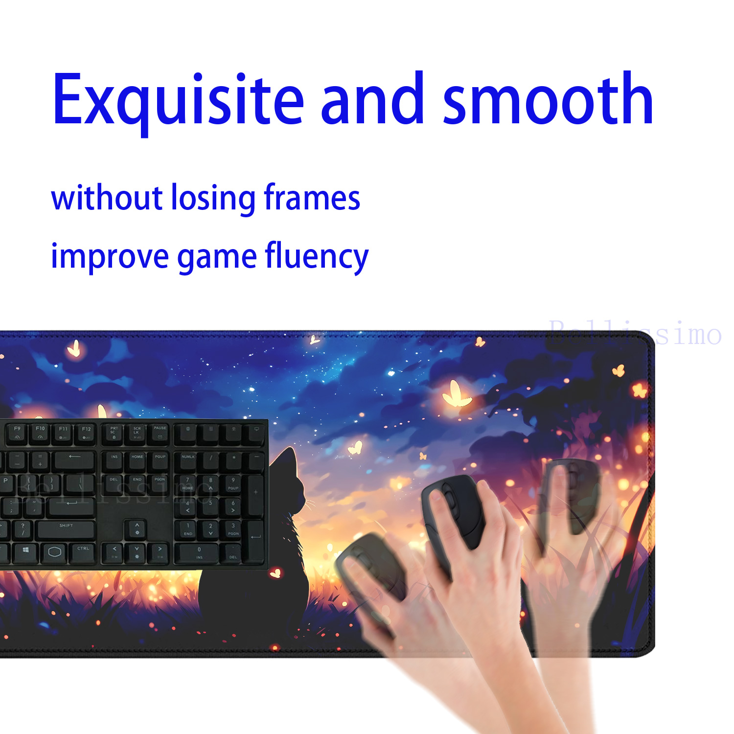 XXL teclado Rubber mousepad La - Korean Desk Setup reseña y precio