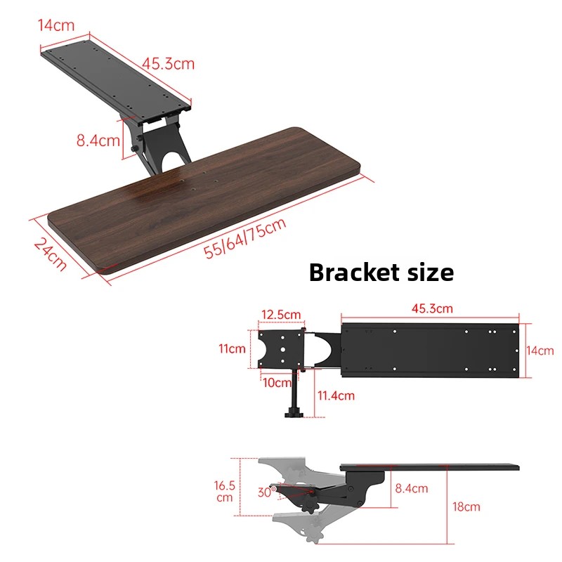 Ergonomic Under Desk Keyboard  - Desk Setup Ergonomics reseña y precio