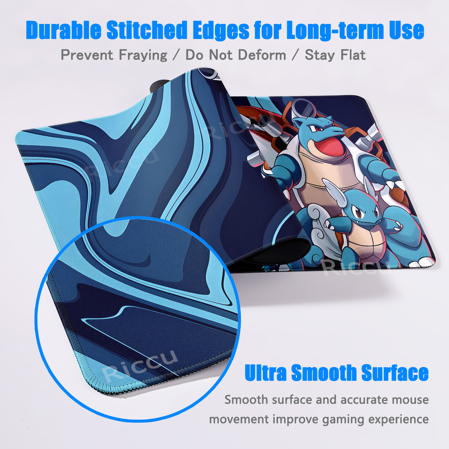 Anime Cartoon P-Pokémon Fluid  - Desk Setup Background reseña y precio