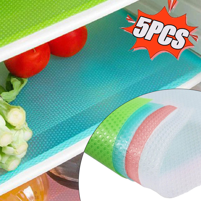 5/3/1PCS Refrigerator Mats Ref - Desk Drawer Unit reseña y precio