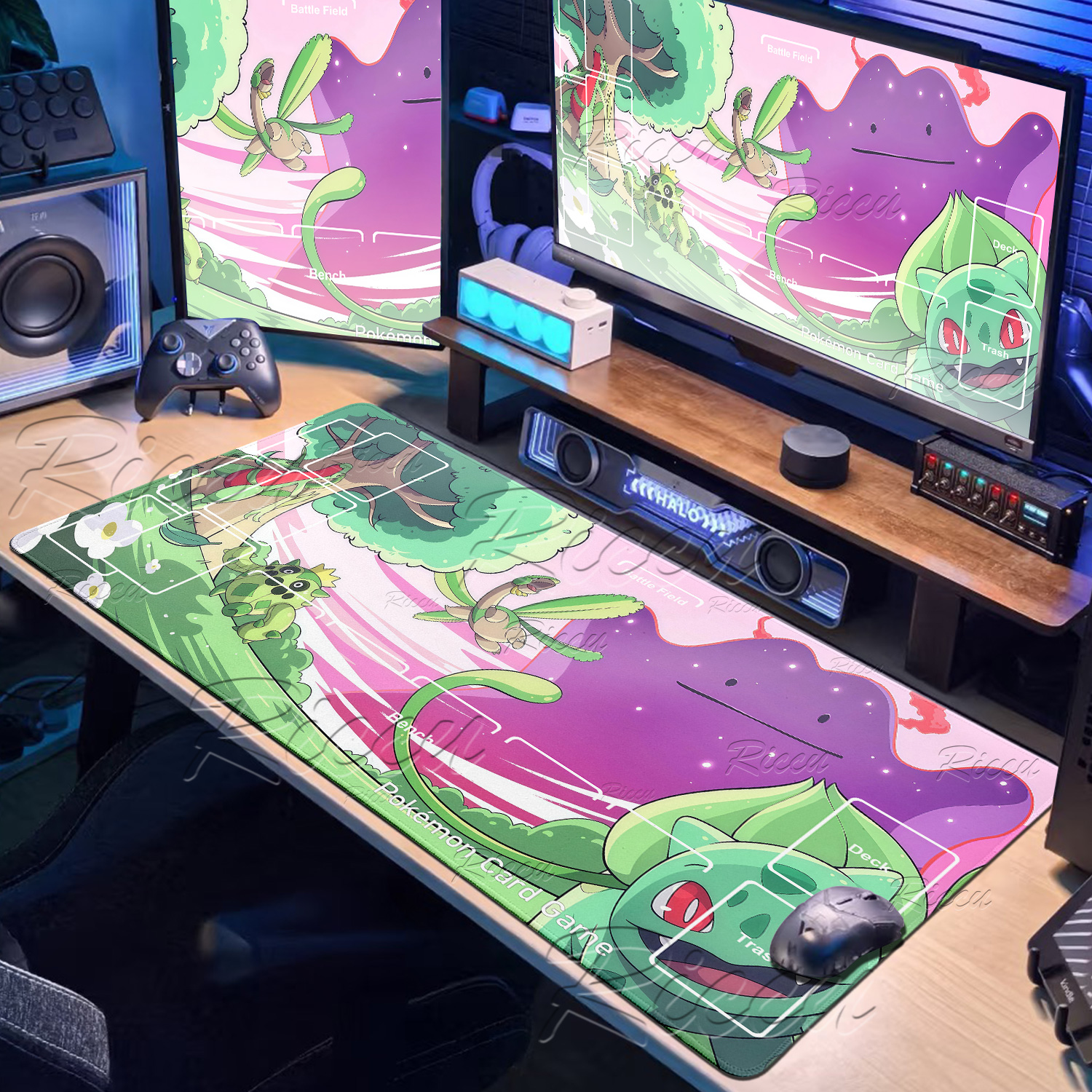 Anime Cartoon Pokémon Ditto Se - Korean Desk Setup reseña y precio