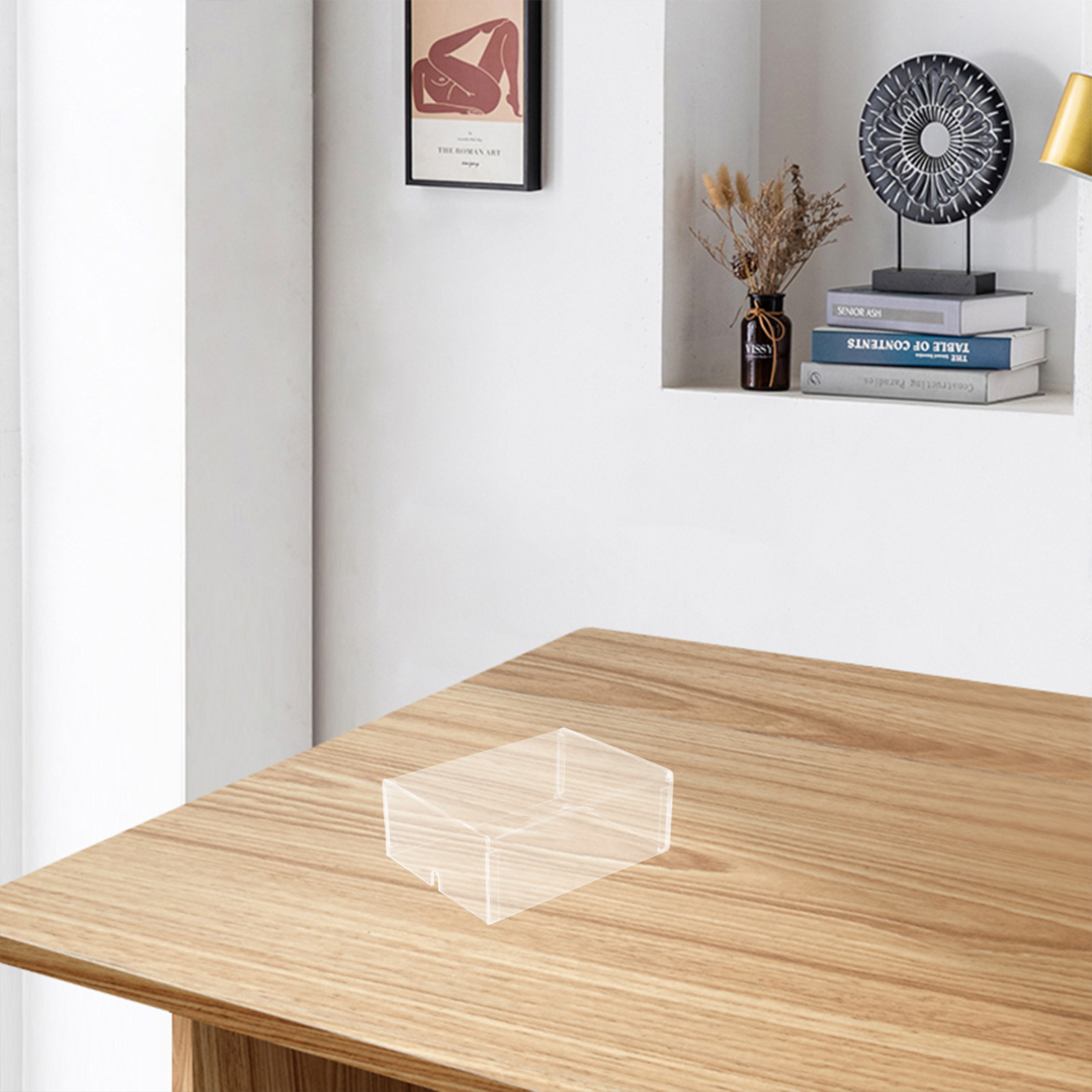 Acrylic Mouse Cover Clear Scra - Desk Setup Keyboard reseña y precio