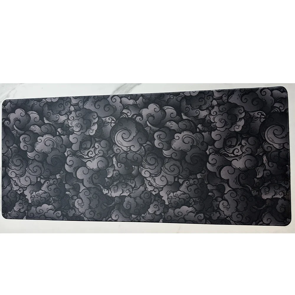 Japan Clouds Deskmat Black Car - Korean Desk Setup reseña y precio