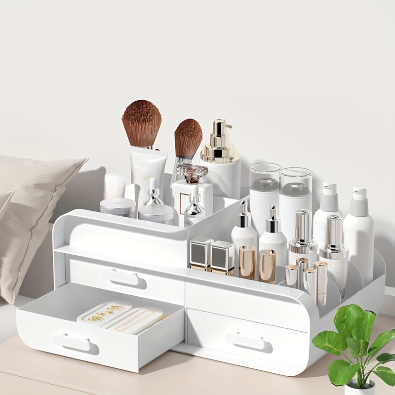 Makeup Storage Box Drawer Dorm - Desk Drawer Unit reseña y precio