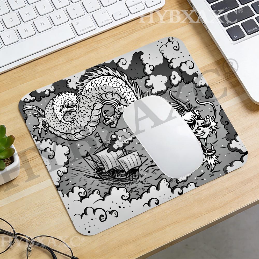 HYBXAXC Black White Dragon Clo - Desk Setup Black And White reseña y precio