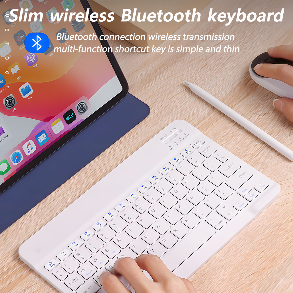 CASEPOKE For iPad Xiaomi Samsu - Desk Setup Keyboard reseña y precio
