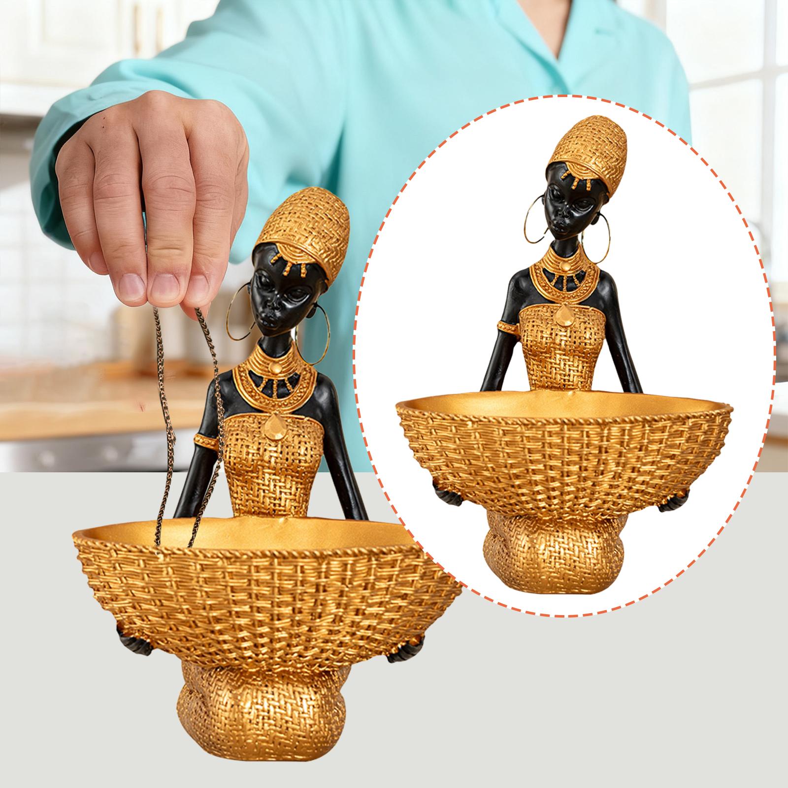Luxury African Woman Statue Re - Desk Setup Shelf reseña y precio