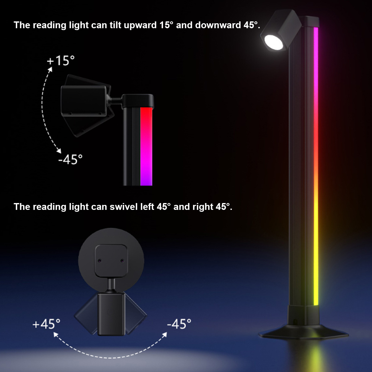 Smart Light Bar LED RGB Music  - Desk Setup Background reseña y precio