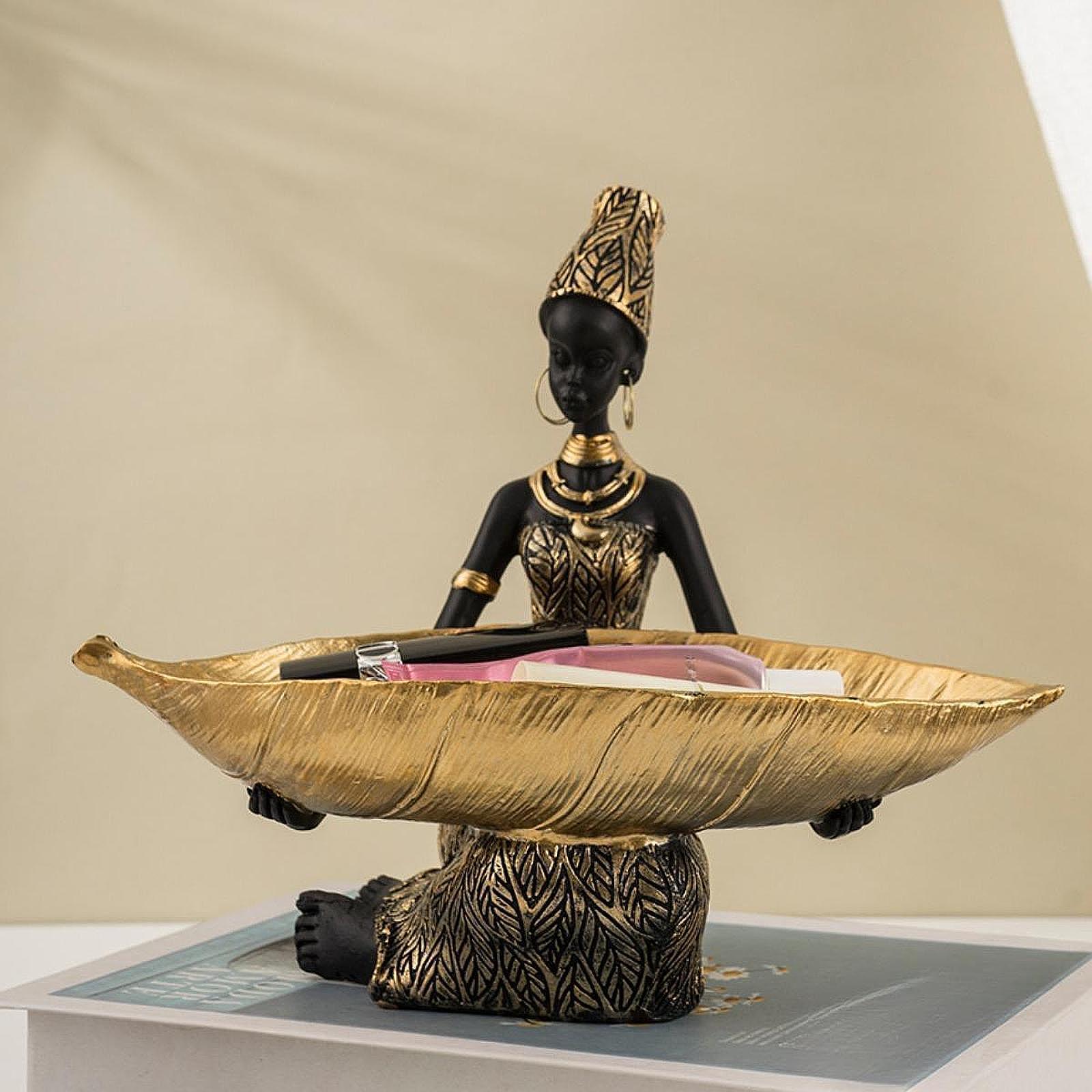 Resin Ornament African Woman S - Desk Setup Shelf reseña y precio