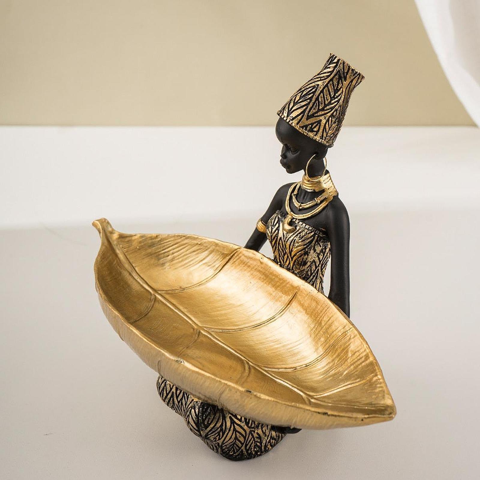Resin Ornament African Woman S - Desk Setup Shelf reseña y precio