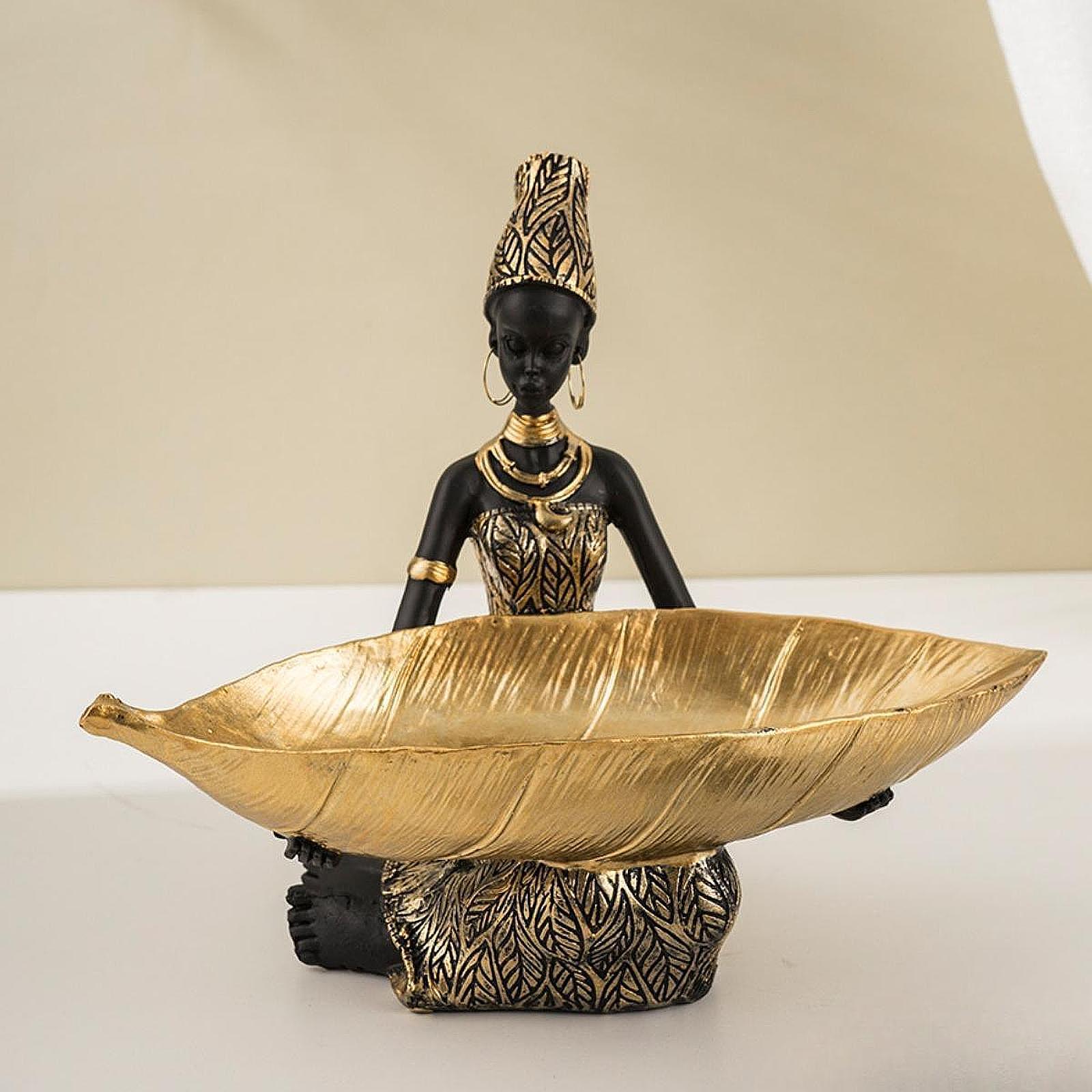 Resin Ornament African Woman S - Desk Setup Shelf reseña y precio