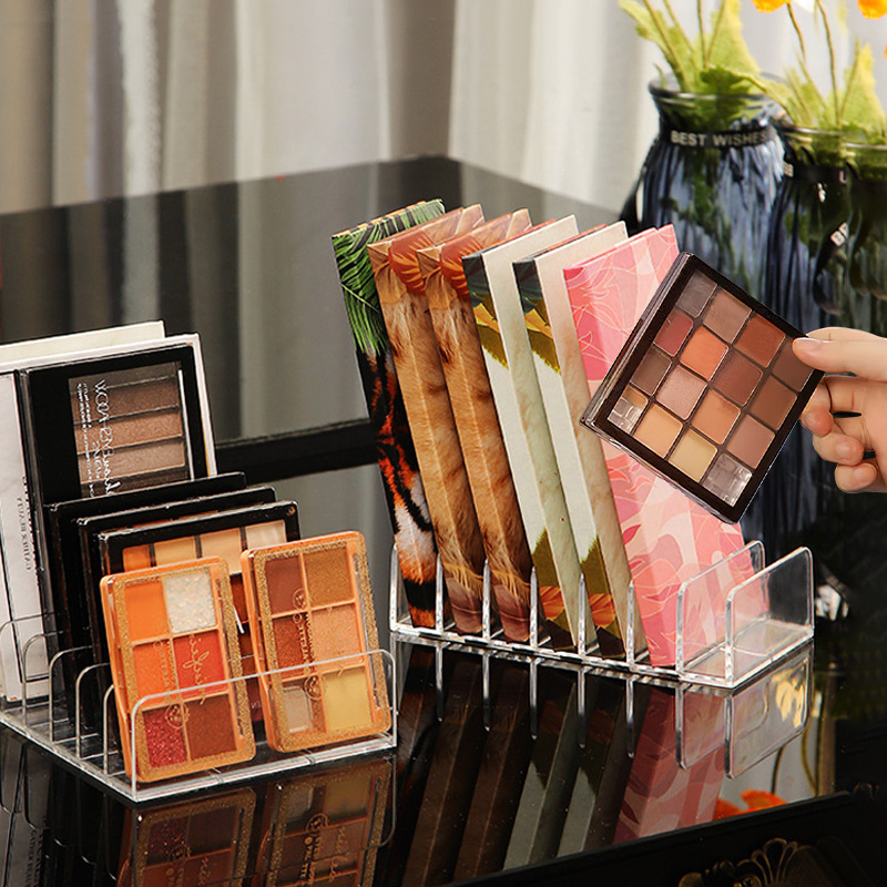 7-Compartment  Makeup Organize - Desk Setup Shelf reseña y precio